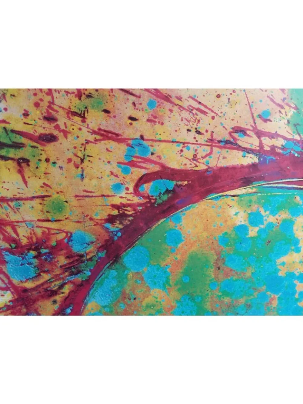 Unique College Colorful Wall Art Poster Abstract 24